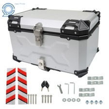 Aluminum 65L Motorcycle Trunk