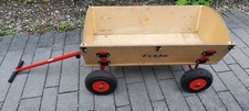 Bollerwagen Eckla Long-Trailer 100 cm, Planendach, Luftreifen, Tragkraft 150kg