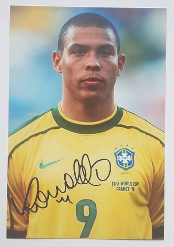 Ronaldo autogrammfoto - *,