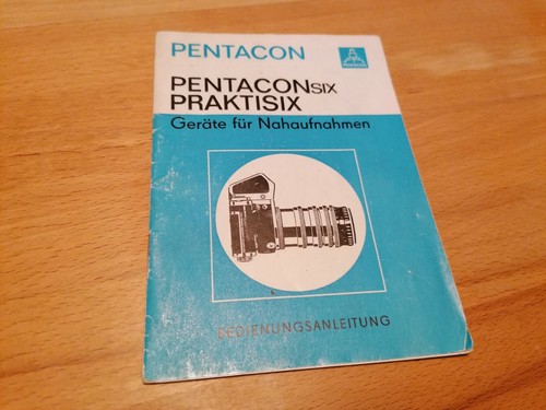 Bedienungsanleitung pentacon - bedienungsanleitung,
