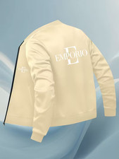 Emporio Armani Jacke Emblem Top!! Farbe Aprikose Größe XL Neu !!