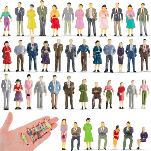 Miniaturfiguren set stück - set, 50