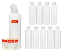 10x Leere Plastikflasche 250ml