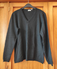 Pullover, schwarz, Seide + Kaschmir, Größe 44, von Blue Motion