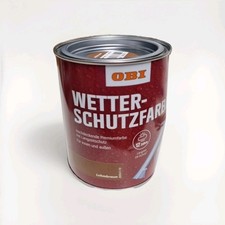 Wetterschutzfarbe 750mL Wetterschutz Lehmbraun BEULE