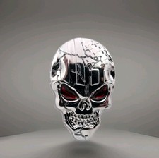 3D Metall Skull  USA Totenkopf