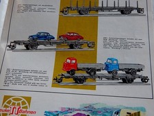 Alte Zeuke TT Eisenbahn Katalog 1972/73