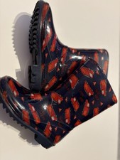 Gummistiefel Jungs Feuerwehr Größe 27 | Matsch Schuhe | Herbst