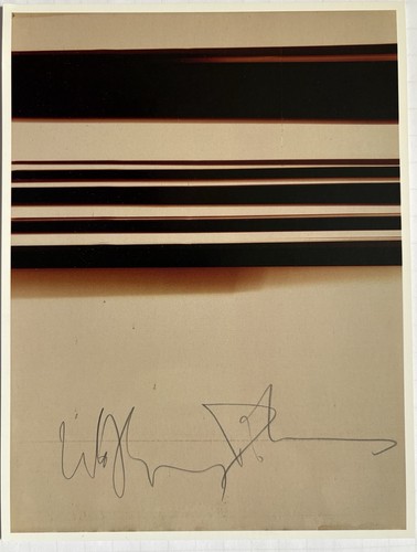 Wolfgang tillmans signiert - wolfgang,
