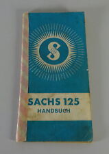 Betriebsanleitung / Handbuch Sachs Motor 125 ccm 2-Takt Stand 1955