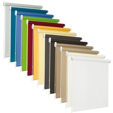 Gardinia Seitenzug-Rollo Fensterrollo ohne Bohren viele Farben Tageslicht