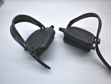 Pedalen mit Riemen für Fahrrad Heimtrainer Gewinde M14 1 Paar we317