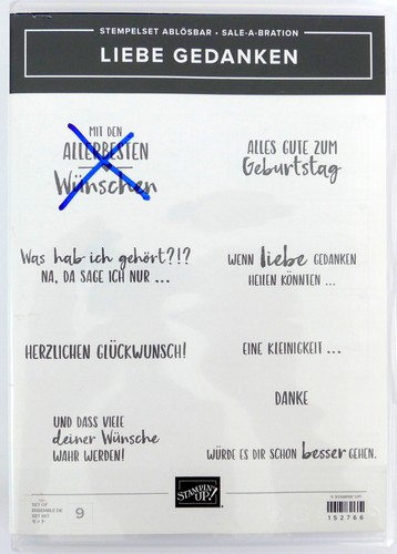 Stampin stempelset - up!,