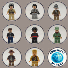 LEGO® Indiana Jones - Minifiguren  u. a. Henry Jones, Irina Spalko zur Auswahl