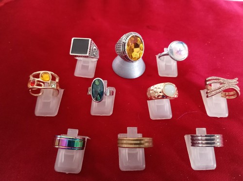 Ring stein golden silbern - stein,, golden,