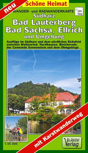 Wander und radwanderkarte - wander-,