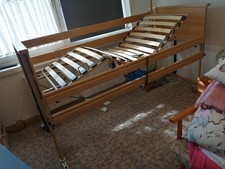 Pflegebett Krankenpflegebett Seniorenbett Krankenbett Burmeier DALI elektrisch