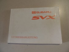 1994 Betriebs anleitung Fahrer Bord buch Subaru SVX