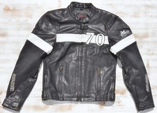 LOUIS CAFERACER MOTORRADJACKE LEDERJACKE  RETRO SCRAMBLER VINTAGE GR 36