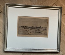 Ingwer Paulsen Original Radierung Signiert Halebüll