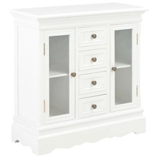 Sideboard Weiß 70x28x70 cm