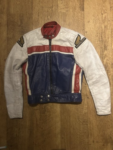 Vintage honda leder motorrad - honda,