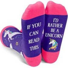 bunte Socken mit lustigen