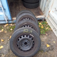 Winterräder auf Stahlfelgen Toyota Auris E18 - 205/55R16 - Dunlop - RDKS -AP52_1