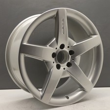 Mercedes AMG CLK SLK R171 18 " Silber Alu Felge 8.5J Rückseite A1714011702