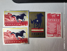 23 Sticker  Spirit - der wilde Mustang von Panini 2002 mit Silber Sticker