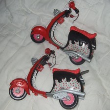 Monster High 2 x Scooter Motorroller gebraucht ohne Ständer Bike