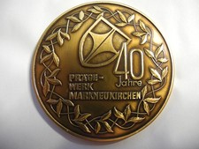 Medaille 40 Jahre VEB Präwema DDR 1989 Ostalgie Abzeichen