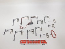 Eheim H0 Bastler Konvolut Masten-Fragmente DEFEKT für Trolley-Bus #DU102-0,5