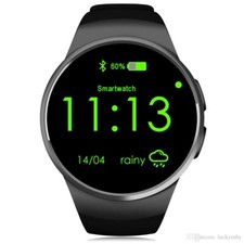 Smartwatch KW18 Herzfrequenz Runder Bildschirm SIM TF Karte Smart Watch