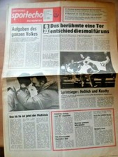 DEUTSCHES SPORTECHO 30. Januar