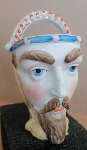 Bartpimselhalter/Senftopf/Taba