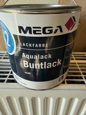 MEGA Aqualack Buntlack 142 Anthrazitgrau RAL 7016 2,5L Lackfarbe matt