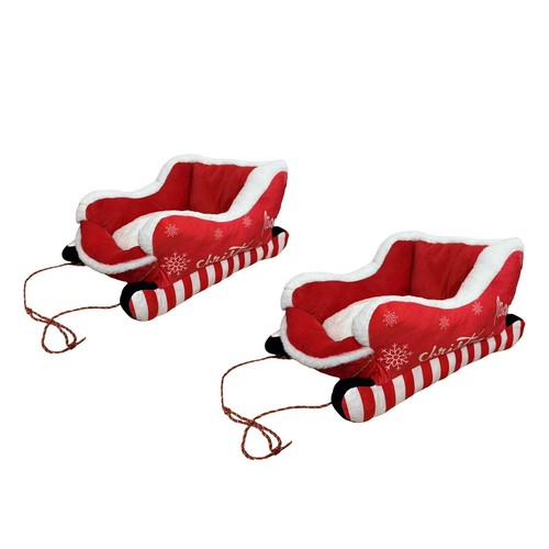 Weihnachts-Schlitten-Hundebett