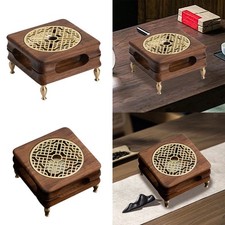 Stövchen mit Kerzenhalter Teekannenwärmer zum Erwärmen von Tee, Kaffee und