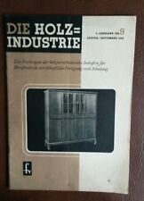 Tischler Schreiner Zimmermann Holz Werbung Möbel Maschinen Fotos Technik DDR  2