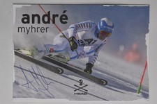 Andre Myhrer - Ski Alpin Slalom - original Autogramm -  - ca. 10x15cm - Autogram