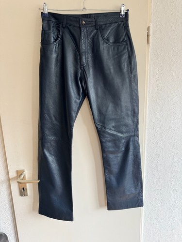 Vintage soft leather pants - vintage,