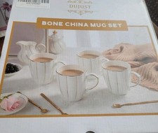 Porzelan Kaffeebecher 4 Stk.