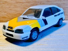 1:87 HO herpa, Opel Kadett E GSi 16V Rallye, weiß, gelb-schwarzes Opel-Design