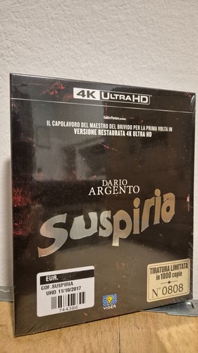 Suspiria ultra blu ray - ultra, hd