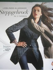 Steppmantel Madeleine Größe