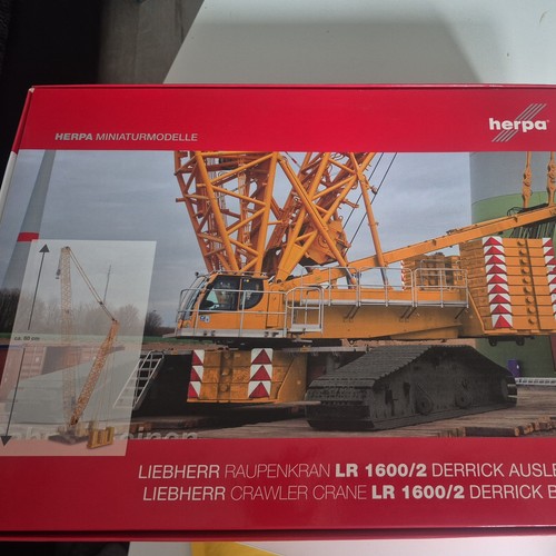 Herpa liebherr raupenkran - herpa,