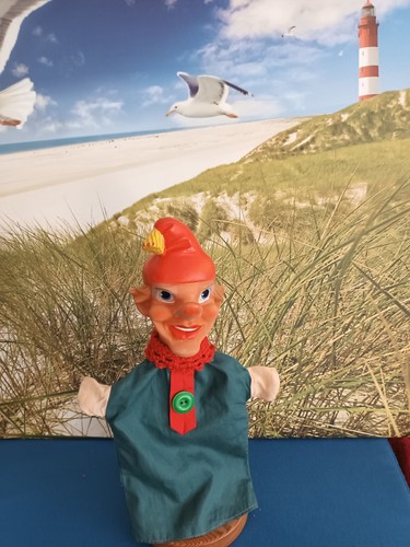 Handpuppe kasper mit gummikopf - mit,