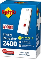 AVM FRITZ! 2400 WLAN Repeater WiFi Mesh Dualband Fritzbox WPS Signal Verstärker