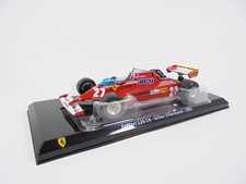 Formel 1 Ferrari 126 CK Gilles Villeneuve 1981 - 1:24 Diecast F1 Modellauto GF015